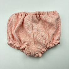 Load image into Gallery viewer, Girls pink, shorts, elasticated, light mark on back, FUC, size 00,  