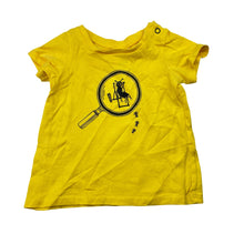 Load image into Gallery viewer, Unisex Target, yellow cotton tee / top, ants, EUC, size 000,  