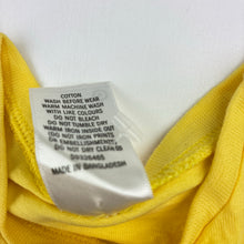 Load image into Gallery viewer, Unisex Target, yellow cotton tee / top, ants, EUC, size 000,  
