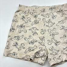 Load image into Gallery viewer, Unisex Disney, Lion King Simba pyjama shorts, GUC, size 2,  