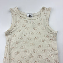 Load image into Gallery viewer, Unisex Dymples, stretchy singletsuit / romper, sheep, GUC, size 00,  