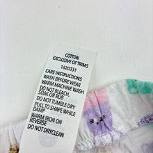 Load image into Gallery viewer, Girls Dymples, cotton shorts, elasticated, EUC, size 00,  