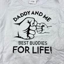 Load image into Gallery viewer, Boys white, stretchy bodysuit / romper, EUC, size 000,  