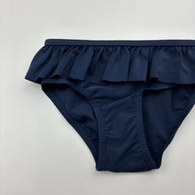 Load image into Gallery viewer, Girls Tiny Little Wonders, navy swim bottoms, EUC, size 0,  