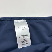 Load image into Gallery viewer, Girls Tiny Little Wonders, navy swim bottoms, EUC, size 0,  