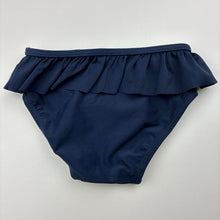 Load image into Gallery viewer, Girls Tiny Little Wonders, navy swim bottoms, EUC, size 0,  