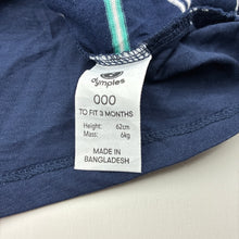 Load image into Gallery viewer, Boys Dymples, striped cotton tee / top, NEW, size 000,  