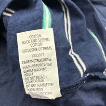 Load image into Gallery viewer, Boys Dymples, striped cotton tee / top, NEW, size 000,  