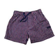 Load image into Gallery viewer, Boys Junior J, checked lightweight cotton shorts, elasticated, EUC, size 0,  