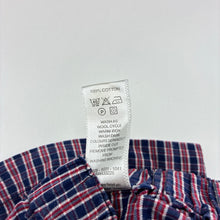 Load image into Gallery viewer, Boys Junior J, checked lightweight cotton shorts, elasticated, EUC, size 0,  