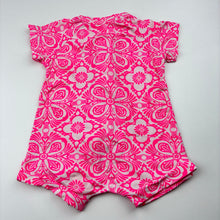 Load image into Gallery viewer, Girls Bonds, zip wondersuit / zippy / romper, GUC, size 000,  