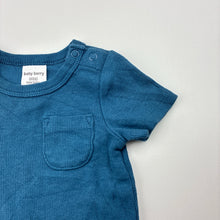 Load image into Gallery viewer, Unisex Baby Berry, ribbed stretchy tee / top, EUC, size 0000,  