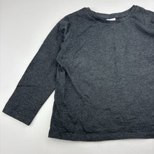 Load image into Gallery viewer, Unisex Target, grey marle long sleeve tee / top, EUC, size 2,  