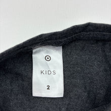 Load image into Gallery viewer, Unisex Target, grey marle long sleeve tee / top, EUC, size 2,  