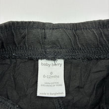 Load image into Gallery viewer, Boys Baby Berry, cotton shorts, elasticated, FUC, size 0,  