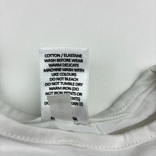 Load image into Gallery viewer, Unisex Target, white stretchy tee / top, EUC, size 1,  