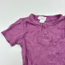 Load image into Gallery viewer, Girls JAMIE KAY, organic cotton / modal bodysuit / romper, EUC, size 0,  