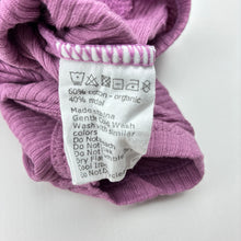 Load image into Gallery viewer, Girls JAMIE KAY, organic cotton / modal bodysuit / romper, EUC, size 0,  