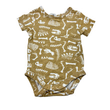 Load image into Gallery viewer, Boys Dymples, stretchy bodysuit / romper, dinosaurs, EUC, size 000,  