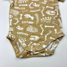 Load image into Gallery viewer, Boys Dymples, stretchy bodysuit / romper, dinosaurs, EUC, size 000,  