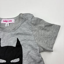 Load image into Gallery viewer, Boys Indigo Kids, grey marle tee / top, Batman, EUC, size 0-1,  