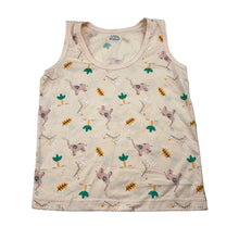 Load image into Gallery viewer, Girls Little Wishes, soft feel singlet top, elephants, EUC, size 2,  