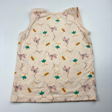 Load image into Gallery viewer, Girls Little Wishes, soft feel singlet top, elephants, EUC, size 2,  