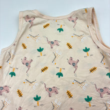 Load image into Gallery viewer, Girls Little Wishes, soft feel singlet top, elephants, EUC, size 2,  