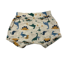 Load image into Gallery viewer, Unisex Anko, stretchy shorts, elasticated, dinosaurs, GUC, size 1,  