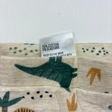 Load image into Gallery viewer, Unisex Anko, stretchy shorts, elasticated, dinosaurs, GUC, size 1,  
