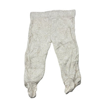 Load image into Gallery viewer, Unisex Anko, soft feel cotton footed leggings, EUC, size 00,  