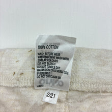 Load image into Gallery viewer, Unisex Anko, soft feel cotton footed leggings, EUC, size 00,  