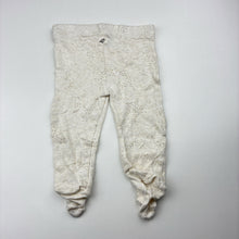 Load image into Gallery viewer, Unisex Anko, soft feel cotton footed leggings, EUC, size 00,  