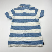 Load image into Gallery viewer, Boys H&amp;M, striped cotton polo shirt top, EUC, size 2,  