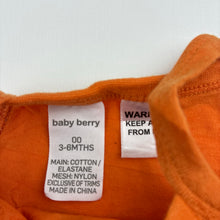 Load image into Gallery viewer, Girls Baby Berry, Halloween Pumpkin tutu romper, FUC, size 00,  
