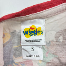 Load image into Gallery viewer, Unisex The Wiggles, cotton tee / top, Big Red Car, EUC, size 3,  