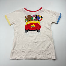 Load image into Gallery viewer, Unisex The Wiggles, cotton tee / top, Big Red Car, EUC, size 3,  