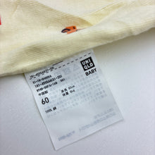 Load image into Gallery viewer, Boys Uniqlo, cotton romper, tractors, EUC, size 000,  