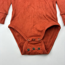 Load image into Gallery viewer, Unisex Jack &amp; Milly, soft feel stretchy ribbed henley romper, EUC, size 000,  