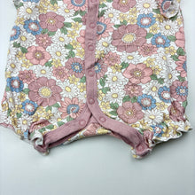 Load image into Gallery viewer, Girls Baby Berry, soft cotton romper, GUC, size 00,  