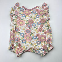 Load image into Gallery viewer, Girls Baby Berry, soft cotton romper, GUC, size 00,  