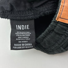 Load image into Gallery viewer, Boys Indie, stretch knit denim pants, elasticated, EUC, size 0,  
