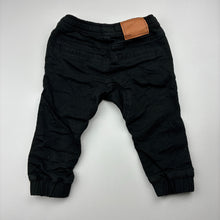 Load image into Gallery viewer, Boys Indie, stretch knit denim pants, elasticated, EUC, size 0,  