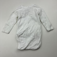 Load image into Gallery viewer, Unisex Petit Bateau, lightweight cotton bodysuit / romper, GUC, size 000,  