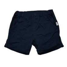 Load image into Gallery viewer, Boys Sprout, navy lightweight cotton shorts, elasticated, GUC, size 1,  