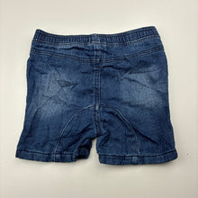 Load image into Gallery viewer, Boys Dymples, soft feel knit denim shorts, elasticated, GUC, size 2,  