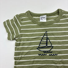 Load image into Gallery viewer, Boys Anko, cotton tee / top, sailboat, EUC, size 0000,  