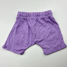 Load image into Gallery viewer, Unisex Baby Berry, lightweight cotton shorts, elasticated, EUC, size 000,  