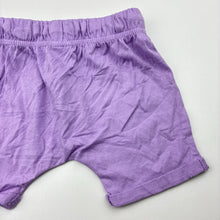 Load image into Gallery viewer, Unisex Baby Berry, lightweight cotton shorts, elasticated, EUC, size 000,  