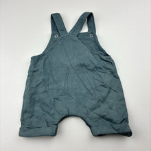 Load image into Gallery viewer, Boys KIDDING AROUND, cotton overalls / shortalls, EUC, size 0000,  